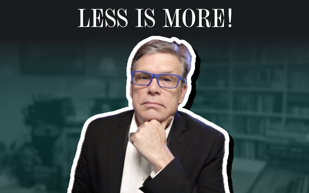 Hey Pro-Life Politicians, Less is More!