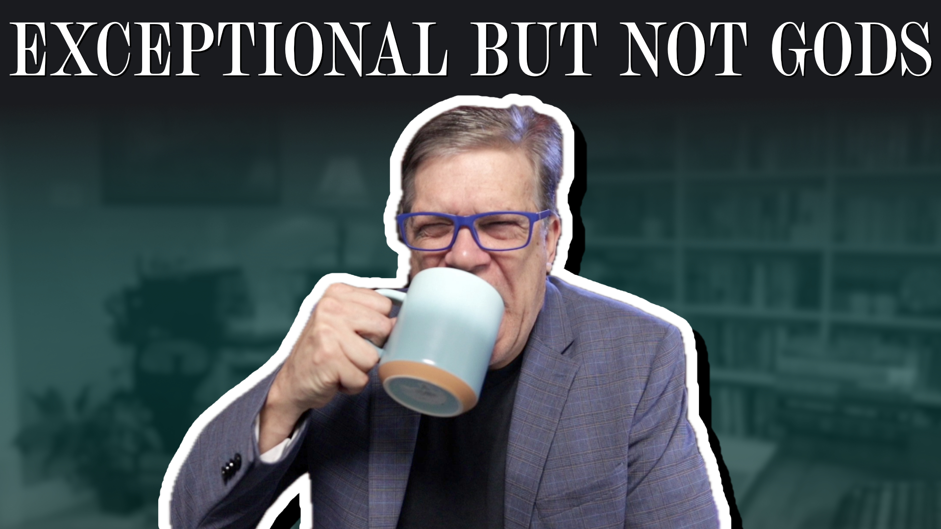 Humans are exceptional, but they are not gods