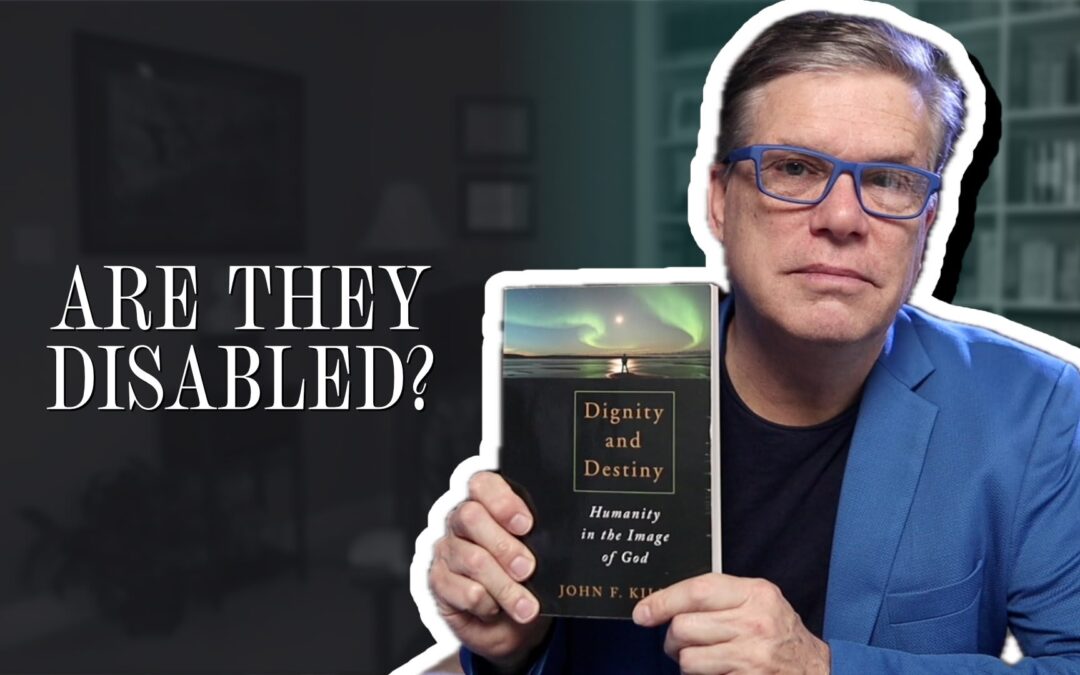 They are disabled persons, not persons with disabilities